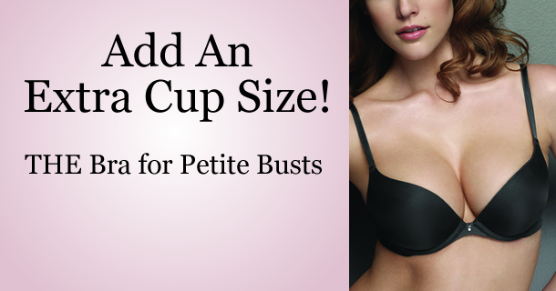 Prodigy Maximizing Add-A-Cup-Size Push-Up Bra by Montelle, available at Now That's Lingerie
