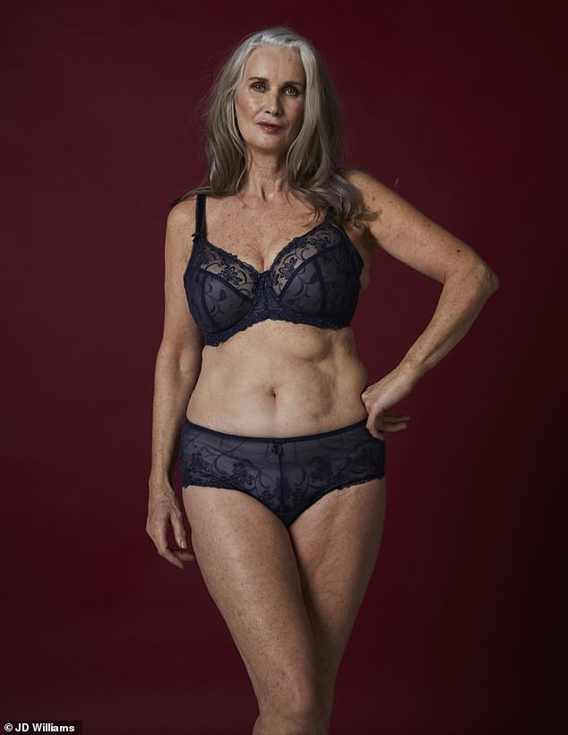 Nicola Griffin is a 59 year old model who was the oldest woman featured in ...
