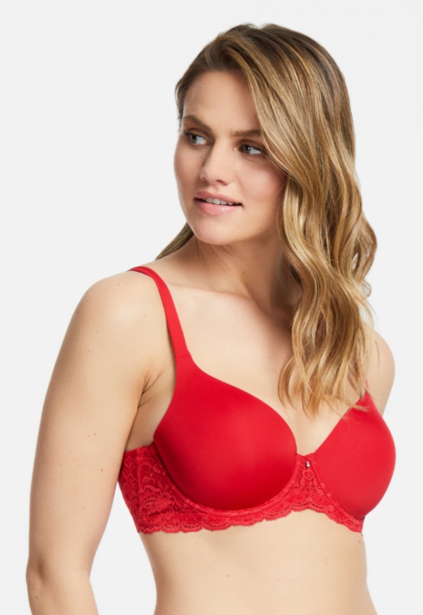 Parfait Charlotte Padded Moulded Balconette Satin Underwire Bra