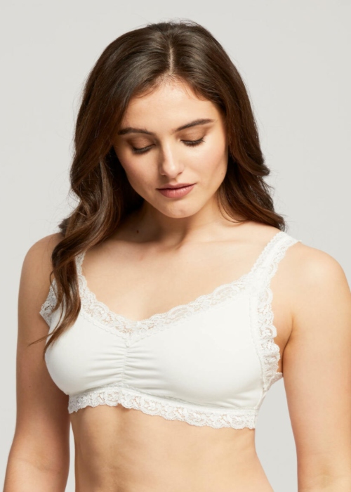 Calvin Klein Invisible Lightly Lined V-Neck Bralette With